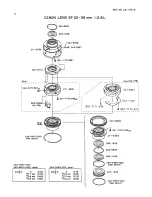 Preview for 6 page of Canon EF 20-35mm 1:2.8L Parts Catalog