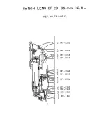 Preview for 10 page of Canon EF 20-35mm 1:2.8L Parts Catalog