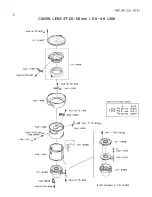 Preview for 3 page of Canon EF 20-35mm 1:3.5-4.5 USM Parts Catalog