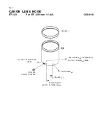 Предварительный просмотр 11 страницы Canon EF 200mm 1:1.8 L USM Parts Catalog