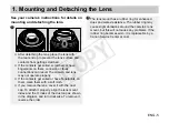 Preview for 6 page of Canon EF 24-70mm f/4L IS USM Instructions Manual