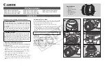 Canon EF 28-80mm 1:2.8-4.0L USM Instructions preview