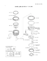 Preview for 2 page of Canon EF 28mm 1:1.8 USM Parts Catalog