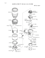 Предварительный просмотр 2 страницы Canon EF 300mm 1:4.0 L IS USM Parts Catalog