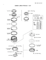 Preview for 2 page of Canon EF 35mm 1:2.0 Parts Catalog