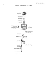 Preview for 3 page of Canon EF 35mm 1:2.0 Parts Catalog