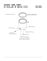 Предварительный просмотр 10 страницы Canon EF 400mm 1:2.8 L USM Parts Catalog