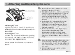 Предварительный просмотр 7 страницы Canon EF 400mm f/2.8L IS II USM Instructions Manual