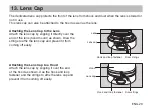 Предварительный просмотр 21 страницы Canon EF 400mm f/2.8L IS II USM Instructions Manual