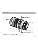 Предварительный просмотр 4 страницы Canon EF 400mm f/2.8L IS II USM User Manual