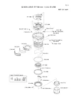 Предварительный просмотр 5 страницы Canon EF 500mm 1:4.0L IS (ULTRASONIC) Parts Catalog