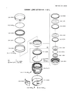 Preview for 2 page of Canon EF 50mm 1:1.0L Parts Catalog