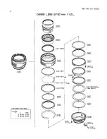 Preview for 4 page of Canon EF 50mm 1:1.0L Parts Catalog