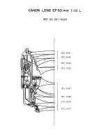 Preview for 7 page of Canon EF 50mm 1:1.0L Parts Catalog