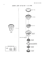 Предварительный просмотр 4 страницы Canon EF 50mm 1:1.4 USM Parts Catalog