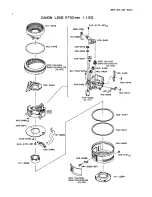 Предварительный просмотр 2 страницы Canon EF 50mm 1:1.8 II Parts Catalog