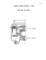 Предварительный просмотр 4 страницы Canon EF 50mm 1:1.8 II Parts Catalog