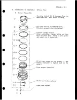 Предварительный просмотр 64 страницы Canon EF 50mm1:1.8 Service Manual