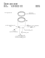 Preview for 11 page of Canon EF 600mm 1:4.0 L USM Parts Catalog