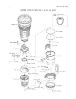 Предварительный просмотр 2 страницы Canon EF 600mm 1:4.0L IS (ULTRASONIC Parts Catalog