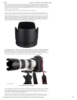 Preview for 9 page of Canon EF 70-200mm f/2.8 L IS II USM Review