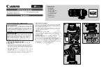 Canon EF 70-200mm f/2.8L IS II USM Instructions preview