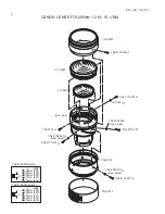 Preview for 6 page of Canon EF 70-200mm f/2.8L IS II USM Parts Catalog