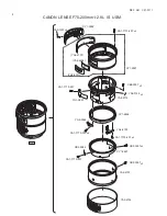 Preview for 10 page of Canon EF 70-200mm f/2.8L IS II USM Parts Catalog