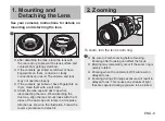 Preview for 9 page of Canon EF 70-300mm f/4.5-5.6 IS USM Instructions Manual