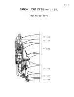 Preview for 7 page of Canon EF 85mm 1:1.2 L Parts Catalog