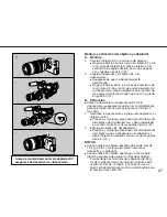 Предварительный просмотр 27 страницы Canon EF Adapter XL Instructions Manual