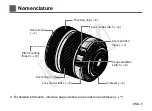 Предварительный просмотр 6 страницы Canon EF-S10-18mm f/4.5-5.6 IS STM Instructions Manual