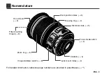 Preview for 4 page of Canon EF-S17-55MM F/2.8 IS USM Instruction