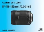 Canon EF-S18-135mm f/3.5-5.6 IS STM Instruction Manual preview