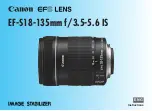 Canon EF-S18-135mm f/3.5-5.6 IS STM Manual preview