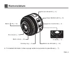 Предварительный просмотр 7 страницы Canon EF-S35MM F/2.8 MACRO IS STM Instructions Manual