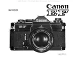 Canon EF Instructions Manual preview