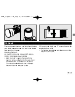 Предварительный просмотр 9 страницы Canon EF135MM F/2L USM Instruction