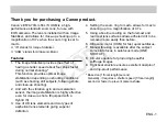 Preview for 2 page of Canon EF24-105MM F/4L IS USM Instructions Manual