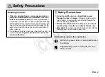 Preview for 3 page of Canon EF24-105MM F/4L IS USM Instructions Manual