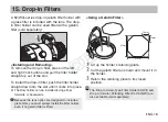 Предварительный просмотр 19 страницы Canon EF500mm f/4L IS II USM Instructions Manual