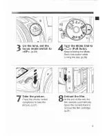 Preview for 9 page of Canon Elan 7 NE 30V Date Instructions Manual