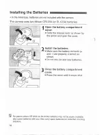 Preview for 18 page of Canon Elan 7 NE 30V Date Instructions Manual