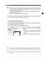 Preview for 23 page of Canon Elan 7 NE 30V Date Instructions Manual