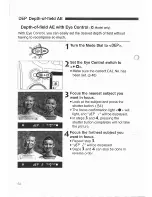 Preview for 64 page of Canon Elan 7 NE 30V Date Instructions Manual