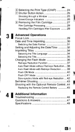 Preview for 6 page of Canon ELPH Jr IXUS L-1 Instructions Manual