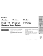 Canon ELPH115IS IXUS 132 User Manual preview