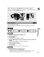 Предварительный просмотр 61 страницы Canon Elura 10 Instruction Manual