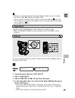 Предварительный просмотр 89 страницы Canon Elura 10 Instruction Manual