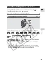 Preview for 33 page of Canon Elura 40 MC Instruction Manual